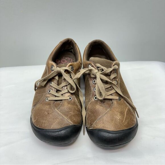 Keen Presidio brown leather shoes women's 9. - Picture 2 of 7